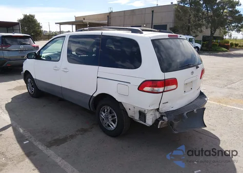 2001 Toyota Sienna Le from USA, damaged, VIN 4T3ZF13C71U365984